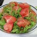 nana_tenjo's cooksnap of when they made わさび菜とトマトのサラダ.