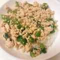 hiromioryo's cooksnap of when they made 豚挽き肉の彩りさっぱり丼.