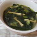 くっくのん's cooksnap of when they made ネギ塩＊わかめスープ.