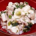 ののすみれ's cooksnap of when they made 大根の葉っぱを美味しく！塩マーボー豆腐.