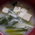 ★らんぶーたん★'s cooksnap of when they made ◇にら＆豆腐のお味噌汁◇.