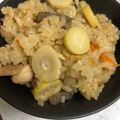 加奈4ママ's cooksnap of when they made ★簡単で激ウマ♪鶏肉入り♡たけのこご飯♡.