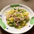 クック4X20K7☆'s cooksnap of when they made 簡単キャベツとベーコンのコンソメ炒め.