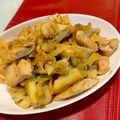 コアクック's cooksnap of when they made たけのこと鶏むねの胡麻マヨジンジャー.
