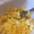 riiisa＊'s cooksnap of when they made レンジで簡単！ゆで卵のみじん切り♡.