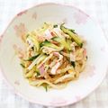 咲月優騎's cooksnap of when they made もやしとキュウリの＊辛子胡麻酢和え.