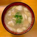 ☆♡小春♡☆'s cooksnap of when they made おろしごぼうと納豆のお味噌汁.