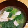 ヒダリキキ's cooksnap of when they made 3分で！小松菜とベーコンの中華風スープ.