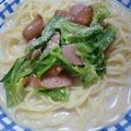 yocco74's cooksnap of when they made ☆男の簡単クリームスープスパ☆.