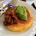 愛海♪♪'s cooksnap of when they made ひと手間でふわふわ豆乳ホットケーキ.
