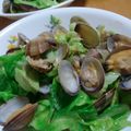 cafe-cafe's cooksnap of when they made アサリと春キャベツ◎レンジでぽん酢蒸し.