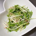 K0A9O0R8U♪'s cooksnap of when they made 柚子胡椒香る水菜ともやしの塩昆布ツナ和え.