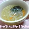 あんぱんまん☆あっこ's cooksnap of when they made 野菜と春雨☆中華スープ.