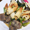 もいこ196482's cooksnap of when they made 葱だくで！蒟蒻と竹輪の味噌炒め.