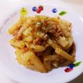 へろへろへ's cooksnap of when they made すぐできる☆長いものガーリックマヨ炒め.