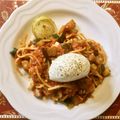 ブランディ's cooksnap of when they made なすとモッツァレラチーズのトマトパスタ.