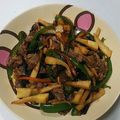 キッチンtomom's cooksnap of when they made 牛肉の青椒肉絲.