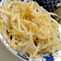 料理初心者✩ゆりちゃ's cooksnap of when they made 居酒屋さんのもやしナムル.