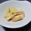 くらら♪☆'s cooksnap of when they made ＊大根の皮とベーコンのオイマヨ炒め＊.