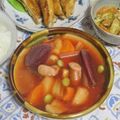 mmameco's cooksnap of when they made ビーツが旨い！勝手にボルシチ！.