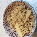 HappyTango's cooksnap of when they made 玄米竹の子ごはん.
