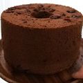 るーゆらまま's cooksnap of when they made チョコレートシフォンケーキ(21cm).