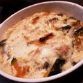 ラヒラヒ's cooksnap of when they made かぼちゃとハムのクリーミー豆腐グラタン♪.