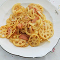 ｺｱﾗ's cooksnap of when they made 簡単♪蓮根とベーコンのカレーきんぴら♡.
