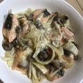 幸之慎's cooksnap of when they made 生クリームで鮭のクリーム煮.