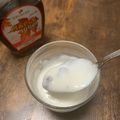 GoGo島みかん's cooksnap of when they made メープルレーズンヨーグルト.