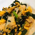 あき☆☆☆☆'s cooksnap of when they made ☆豚バラ肉とほうれん草のオイ麺つゆ炒め～.