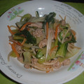 Jock's cooksnap of when they made ★青梗菜･もやしの生姜風味ｵｲﾏﾖ炒め★.