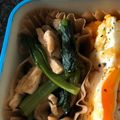 わか★'s cooksnap of when they made ３分で完成！小松菜と油揚げの煮浸し風.