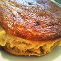 T❀mo's cooksnap of when they made おうちで簡単スフレパンケーキ.