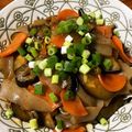 モケ缶's cooksnap of when they made なすとこんにゃくの甘辛生姜炒め.