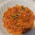 ぷっちかおりんご's cooksnap of when they made 【簡単カフェ飯】★ケチャップナポリタン★.