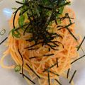 デイジー1222's cooksnap of when they made たらこの和風パスタ.