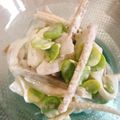 ぱんだ170071's cooksnap of when they made そら豆たちの春サラダ.