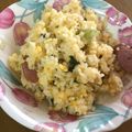 クックH1PLNS☆'s cooksnap of when they made 簡単絶品♪レタスチャーハン.
