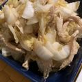 まっちょのリス's cooksnap of when they made 白菜と蒸し鶏の和風おかずサラダ.