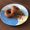 ☆★たかな★☆'s cooksnap of when they made 白玉粉でもちもち濃厚焼きチョコドーナツ.