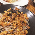 ★ちよ子★'s cooksnap of when they made 中華風納豆肉蕎麦.