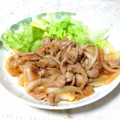 tennisnoah's cooksnap of when they made 誰でも失敗無し♫ 豚肉の生姜焼き！.
