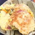 seacomet's cooksnap of when they made 炊飯器でキッシュ♪かぼちゃ・トマト・ツナ.