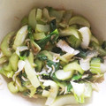 （笑）'s cooksnap of when they made 超簡単★青梗菜とアミエビの和え物.
