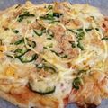 白黒つきちゃん's cooksnap of when they made ツナとコーンのカレー風味ピザ.