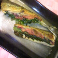 poohemon's cooksnap of when they made 酢っぱ美味い☆秋刀魚の梅しそはさみ焼き.