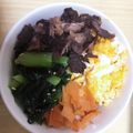 ＊夕樹＊'s cooksnap of when they made 血合い最適解！血合いの三色丼.