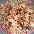新米こっこ's cooksnap of when they made 簡単！やみつきキャラメルポップコーン.