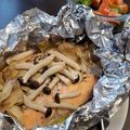 maanyan328's cooksnap of when they made 鮭のホイル焼.